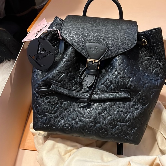 Louis Vuitton Handbags - Brand New Louis Vuitton Blk Emperiente leather backpack - Host Pick